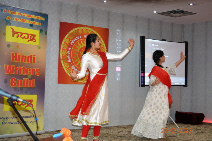 रिया और प्रिशा द्वारा कत्थक नृत्य प्रस्तुति (ताल अकैडमी)